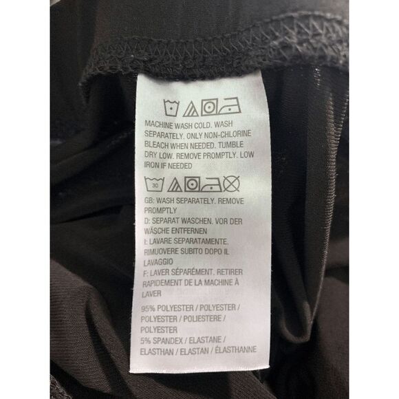 Susan Graver Essentials Black Pull on Pant - Picture 3 of 8